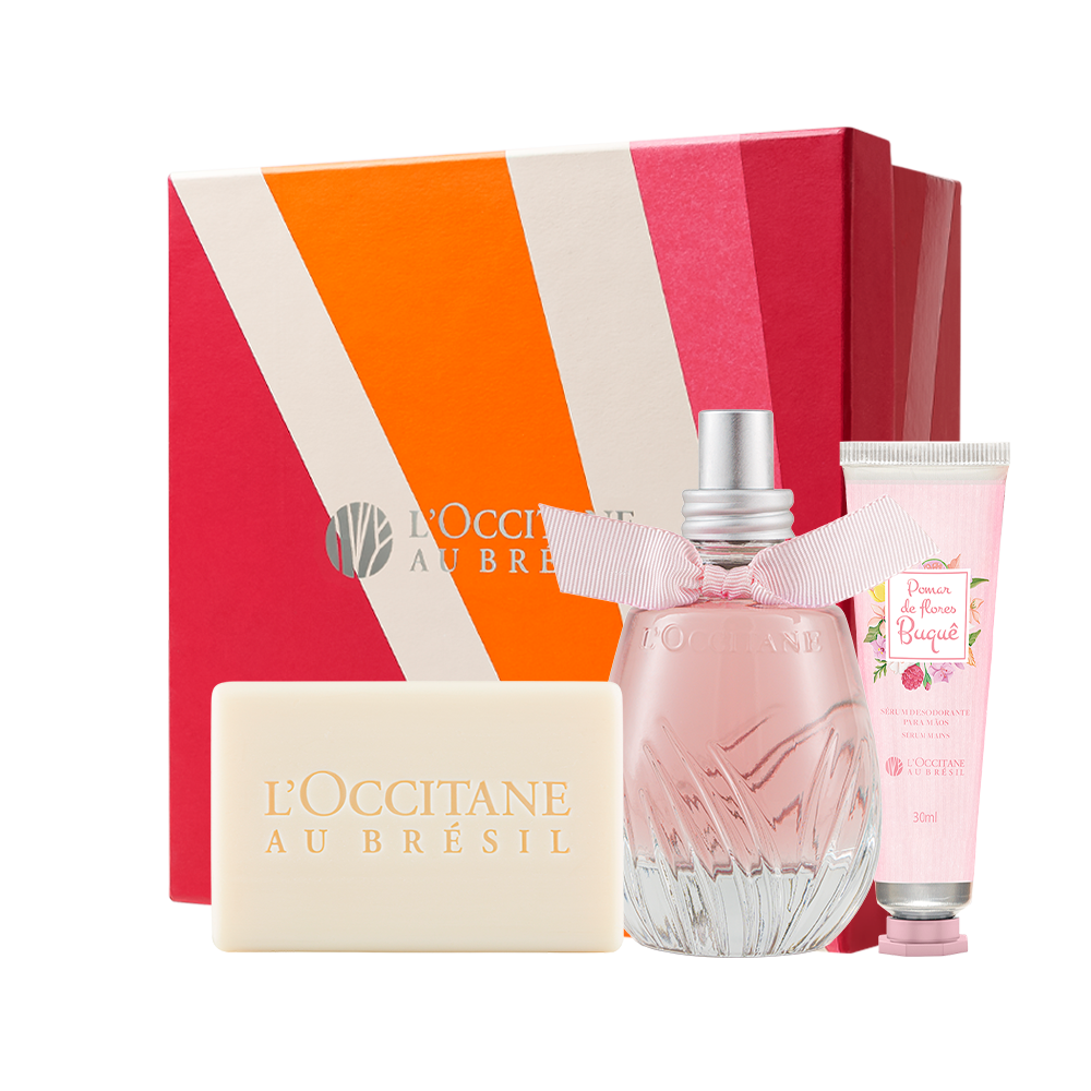 Presente Buqu&ecirc;: Sabonete, Creme de M&atilde;os e Eau de Parfum, ,  large image number 0